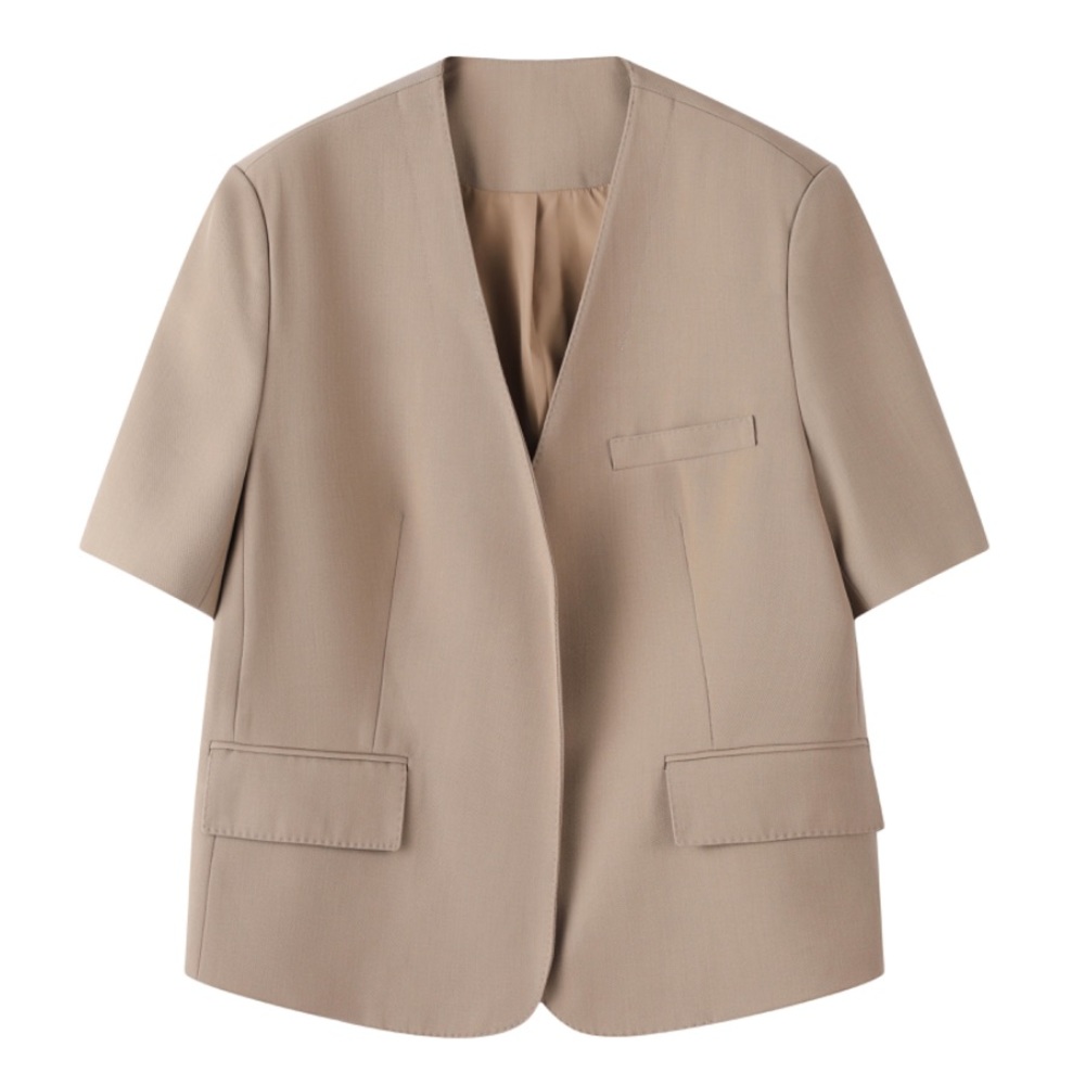 Merino wool short sleeve jacket, blazer, size small
